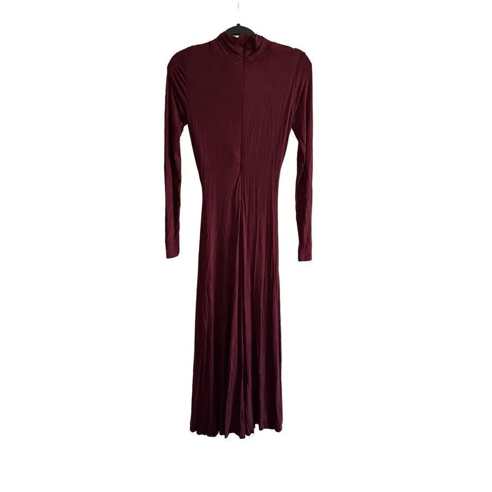 NWT Etcetera Wine Adorn Dress Size 00